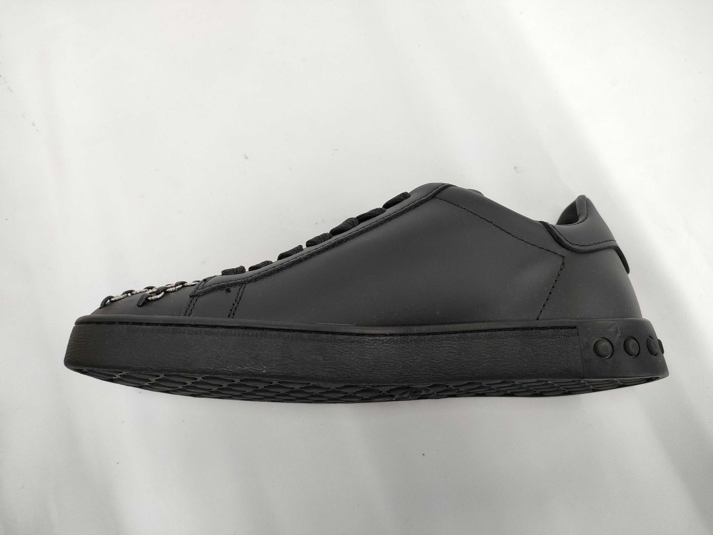 Tod's Sneakers, Leather, Black, Size 34.5, XXW12A0U92008V, B999