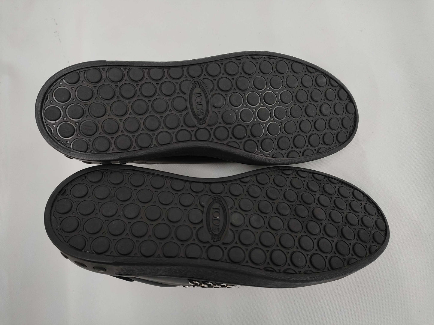 Tod's Sneakers, Leather, Black, Size 34.5, XXW12A0U92008V, B999