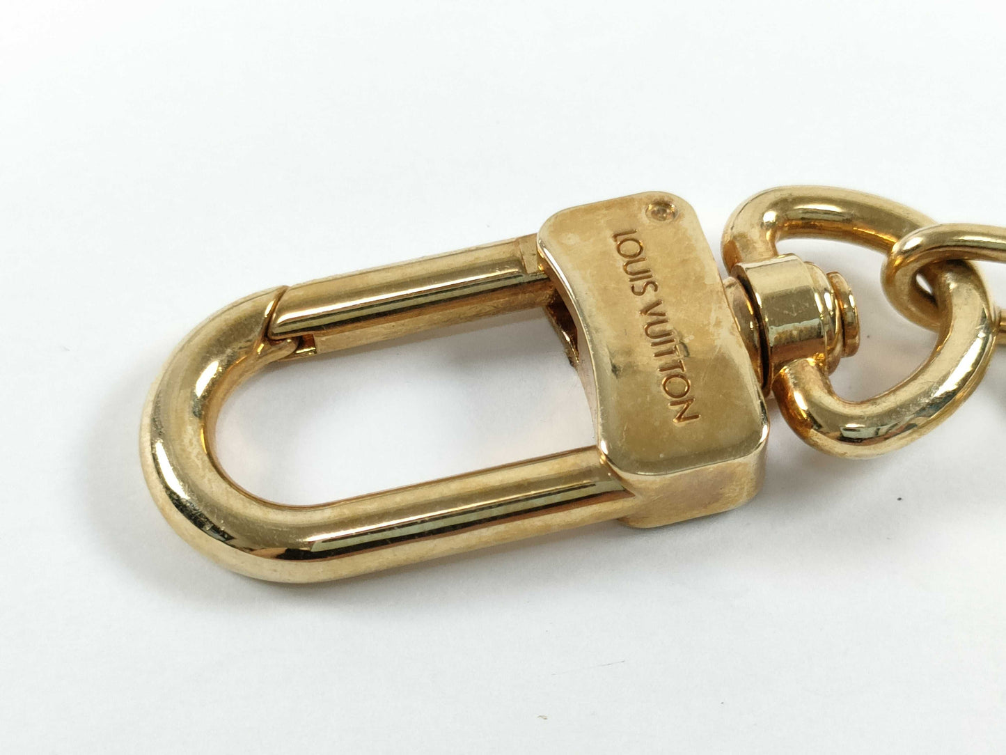 LOUIS VUITTON Anocre Key Ring Metal Gold M62694 Key Case/Key Holder