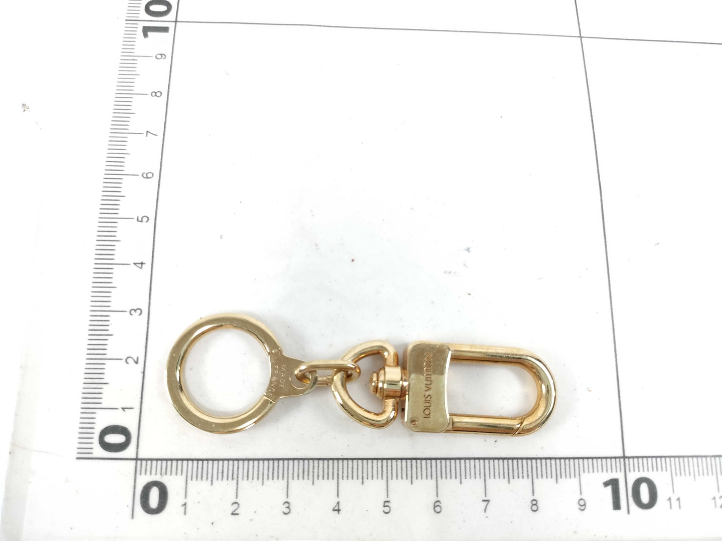 LOUIS VUITTON Anocre Key Ring Metal Gold M62694 Key Case/Key Holder