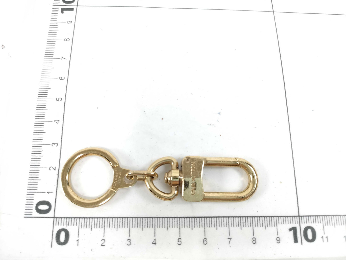 LOUIS VUITTON Anocre Key Ring Metal Gold M62694 Key Case/Key Holder