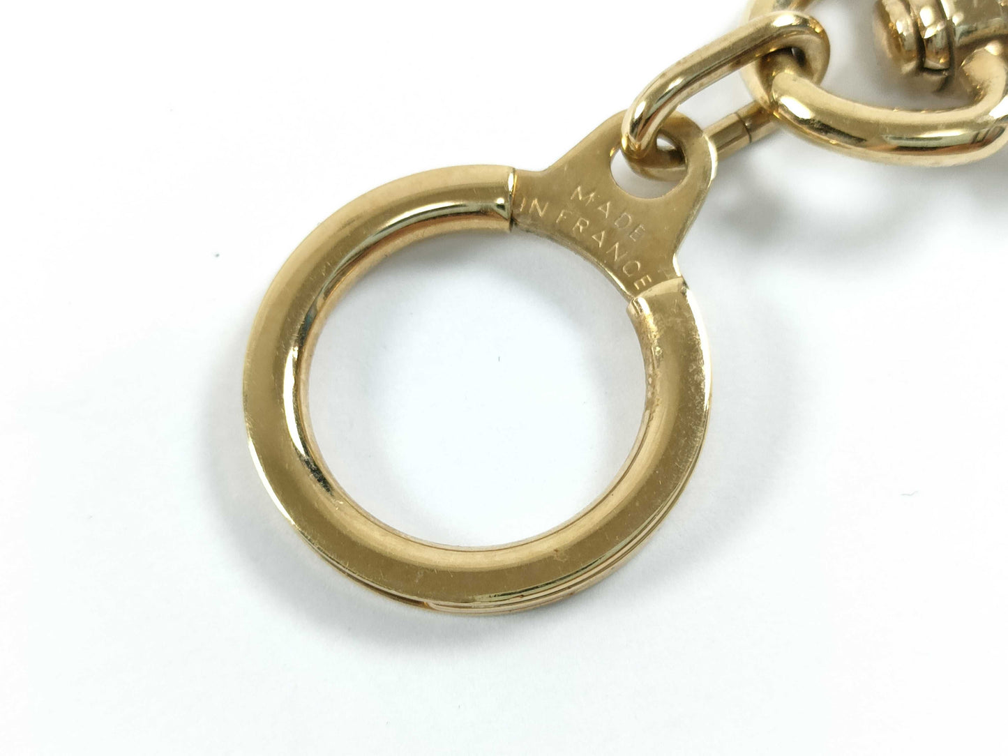 LOUIS VUITTON Anocre Key Ring Metal Gold M62694 Key Case/Key Holder