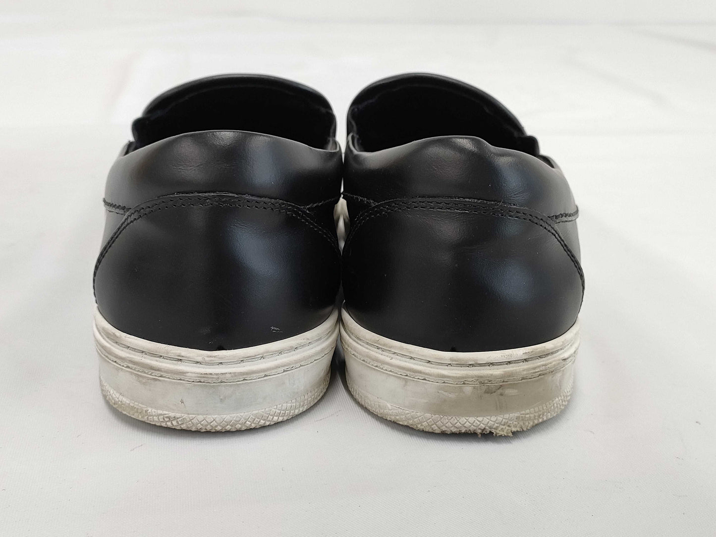 JIMMY CHOO Star Stud Slip-On Leather Sneakers, Black x Multi, #42