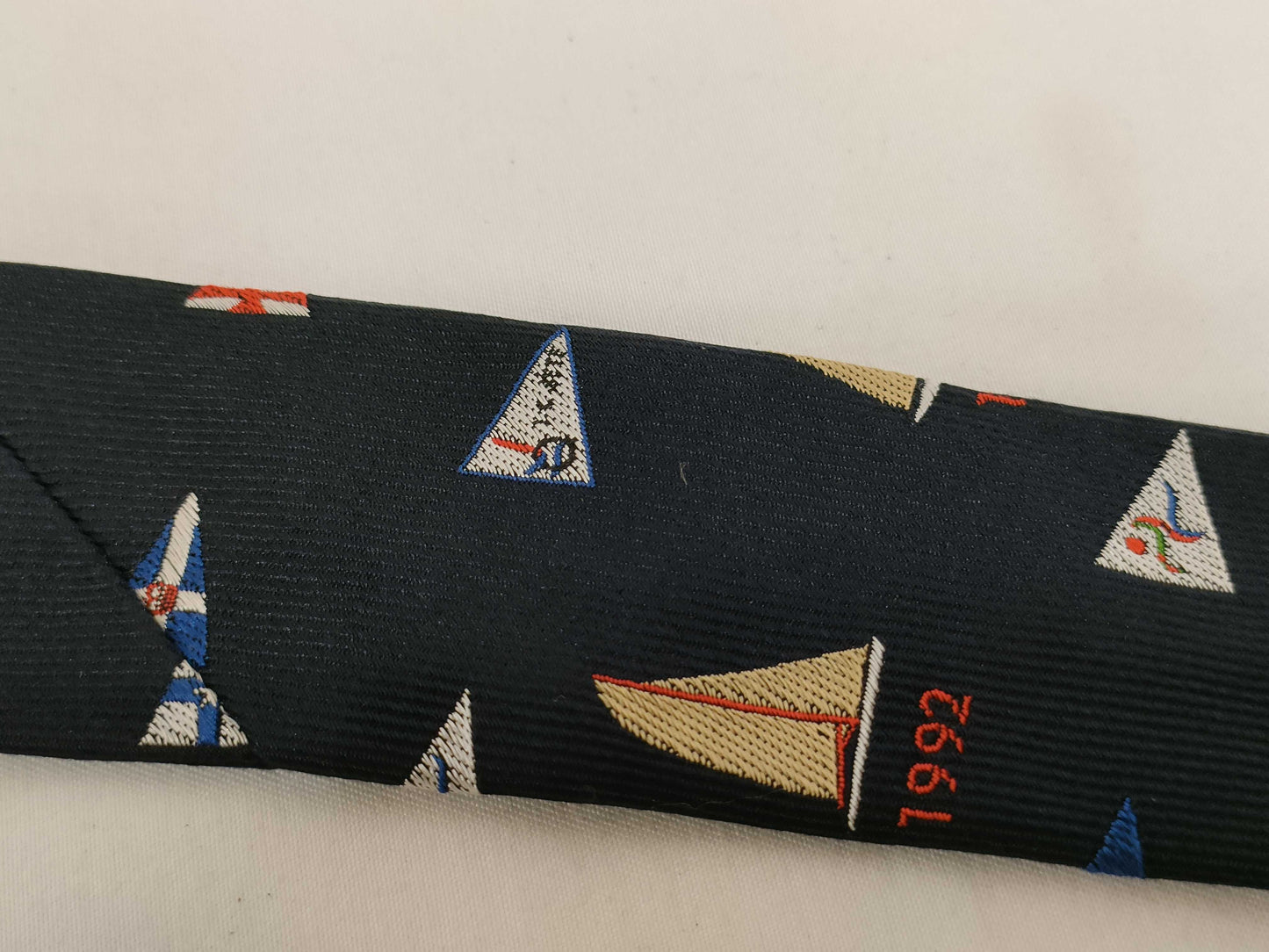 LOUIS VUITTON LV Cup Tie Silk Navy x Multi Other Accessories