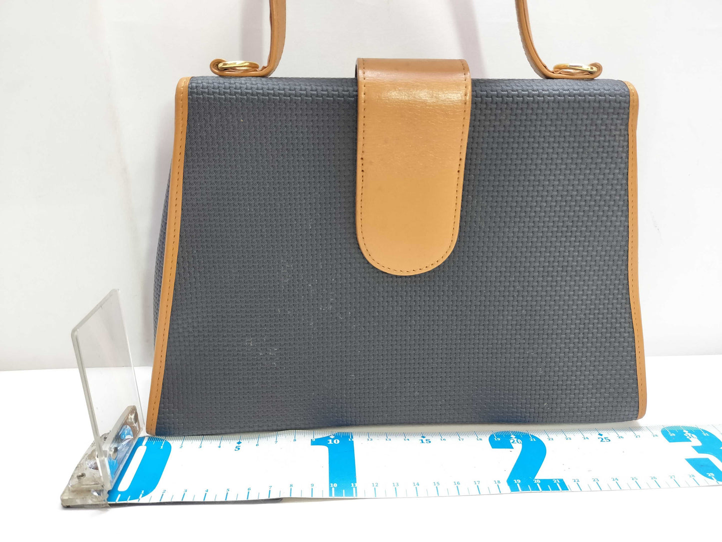 Yves Saint Laurent YSL Logo 2-Way Handbag, Two-Tone