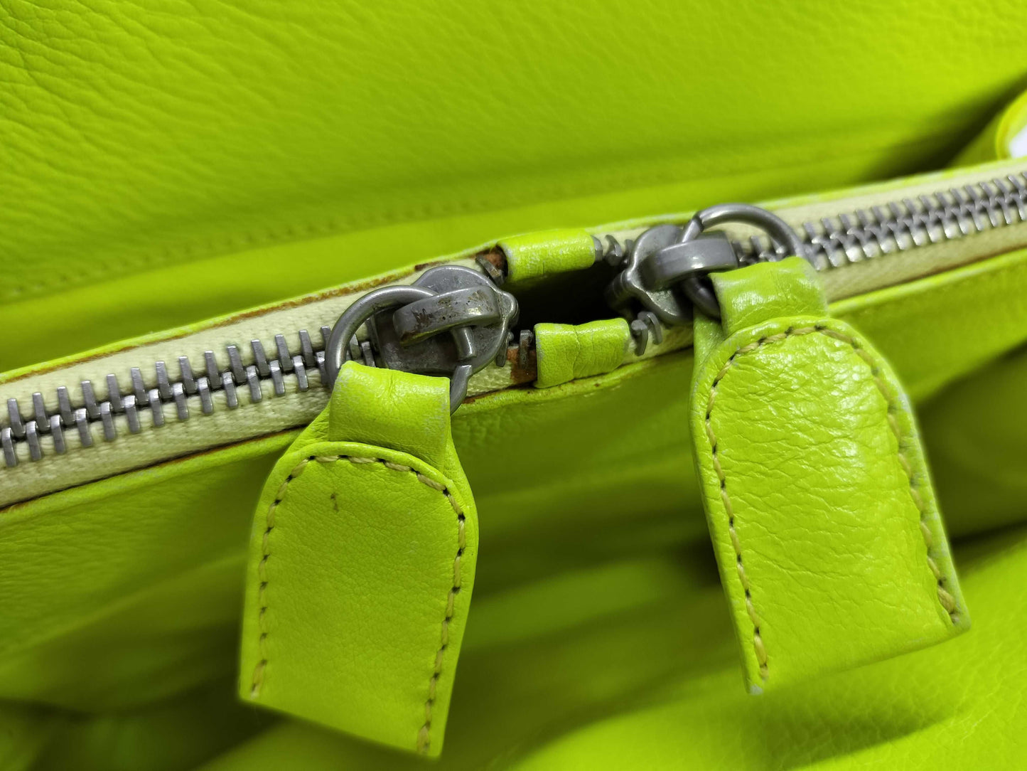 VERSACE Leather Medusa Logo Handbag