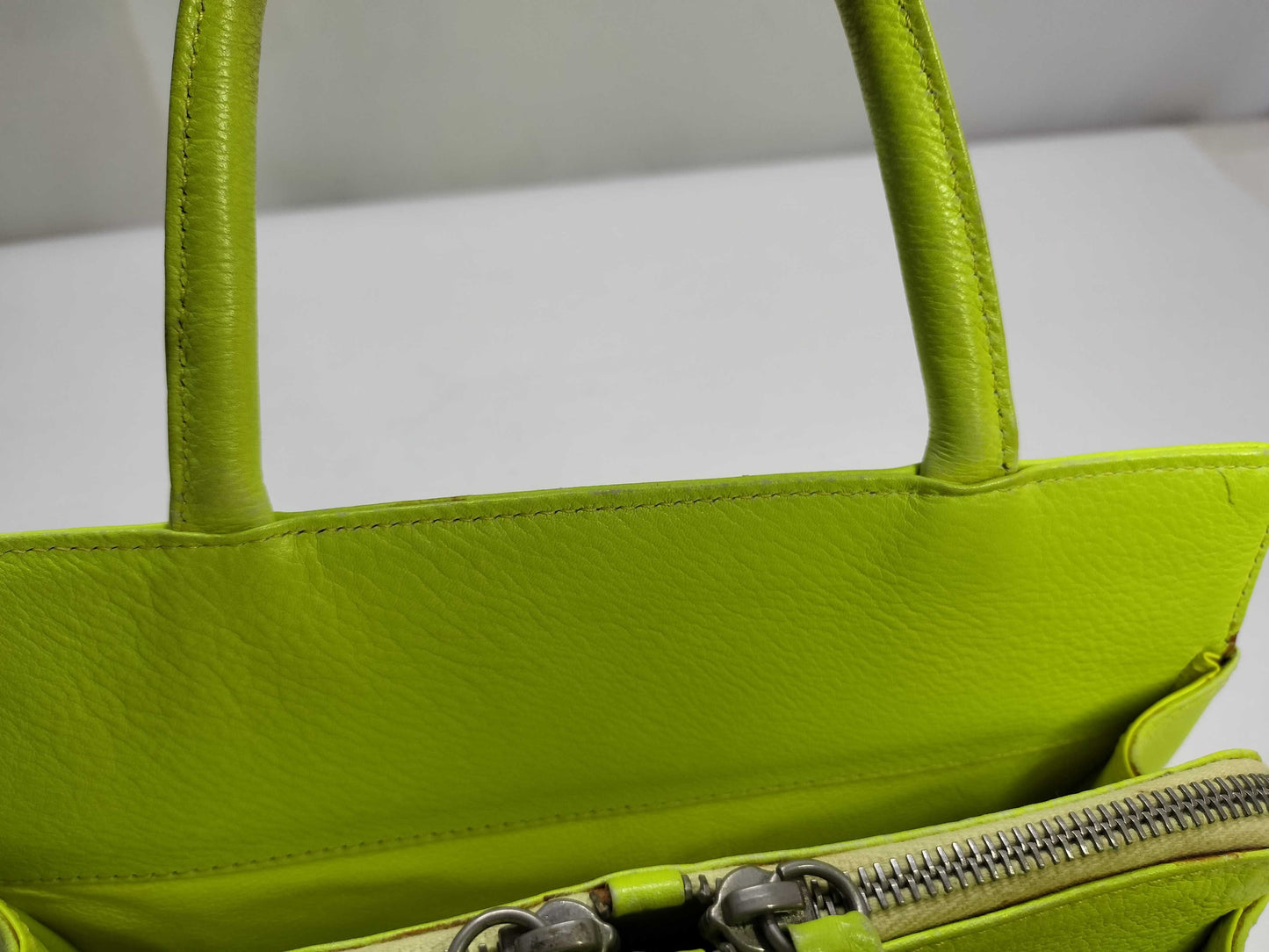 VERSACE Leather Medusa Logo Handbag