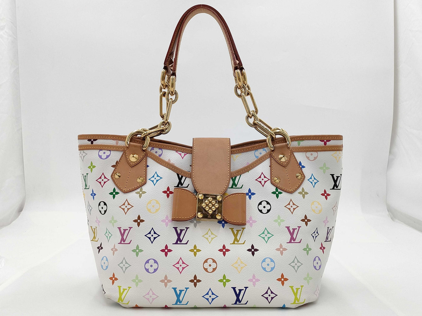 LOUIS VUITTON Monogram Multi Annie GM Bron M40303 SR4120 Handbag
