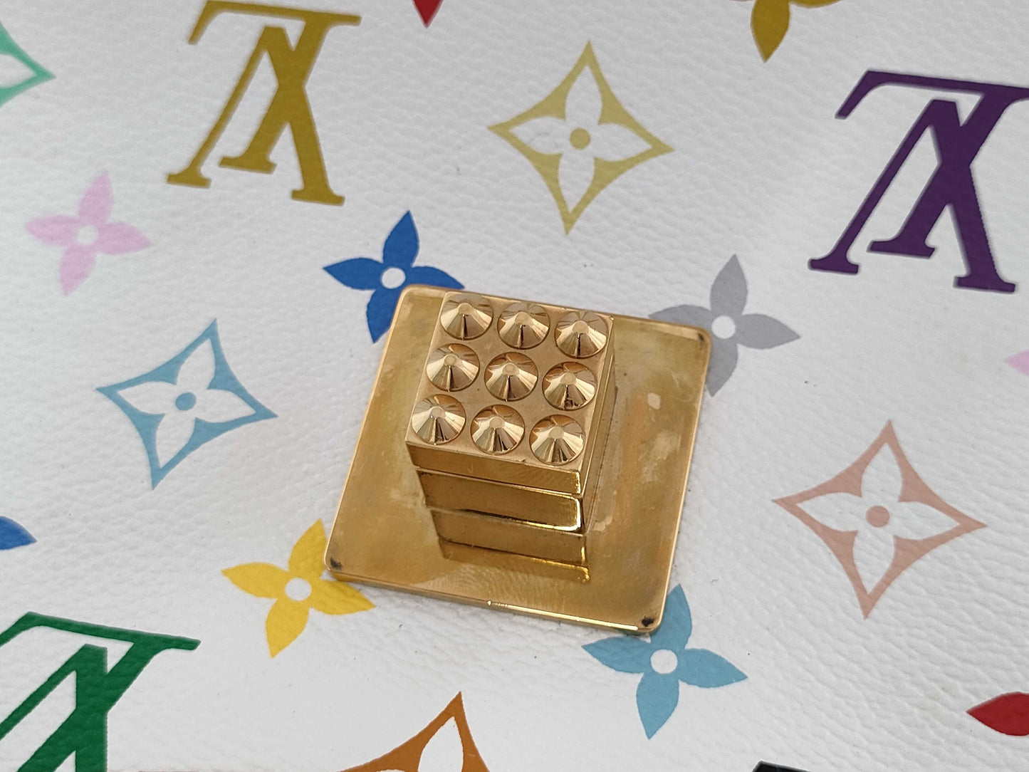 LOUIS VUITTON Monogram Multi Annie GM Bron M40303 SR4120 Handbag