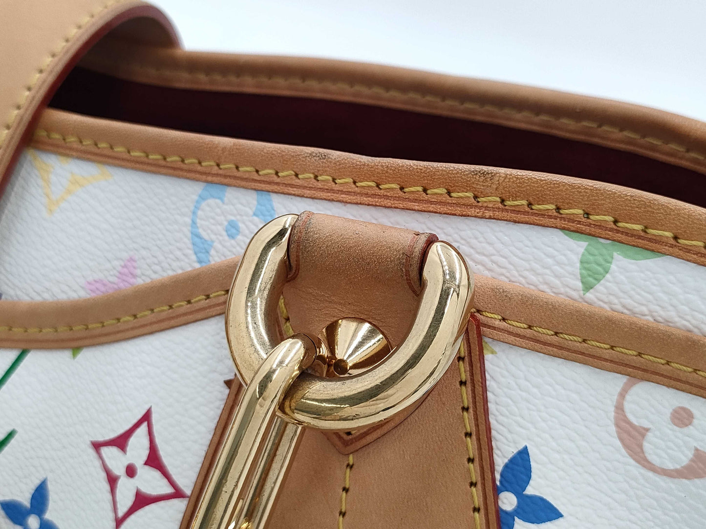 LOUIS VUITTON Monogram Multi Annie GM Bron M40303 SR4120 Handbag