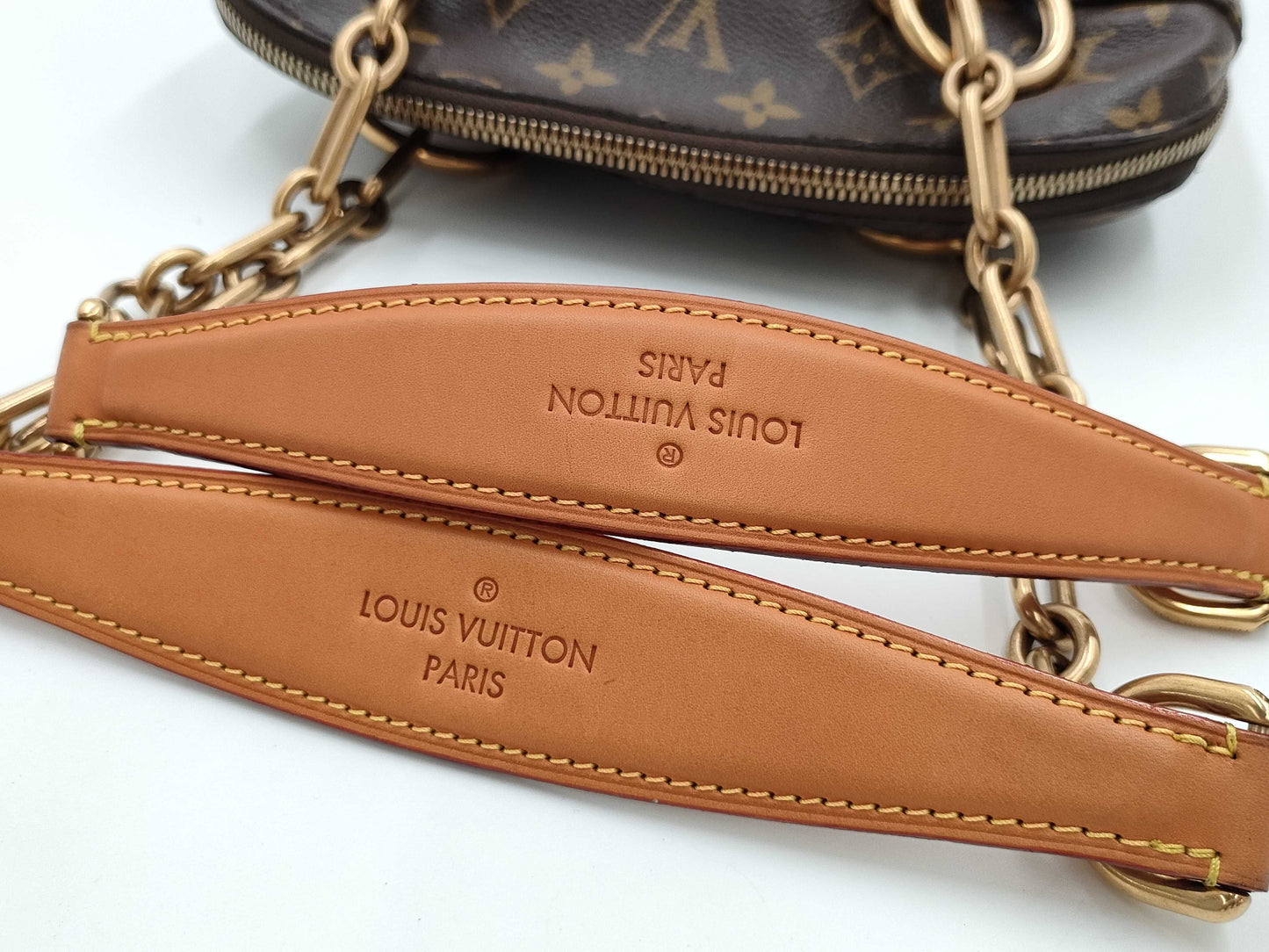 LOUIS VUITTON Monogram Punching Bag Baby Karl Lagerfeld M40230 RI3104 Handbag