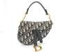 Dior Oblique Saddle Bag Canvas Shoulder Bag