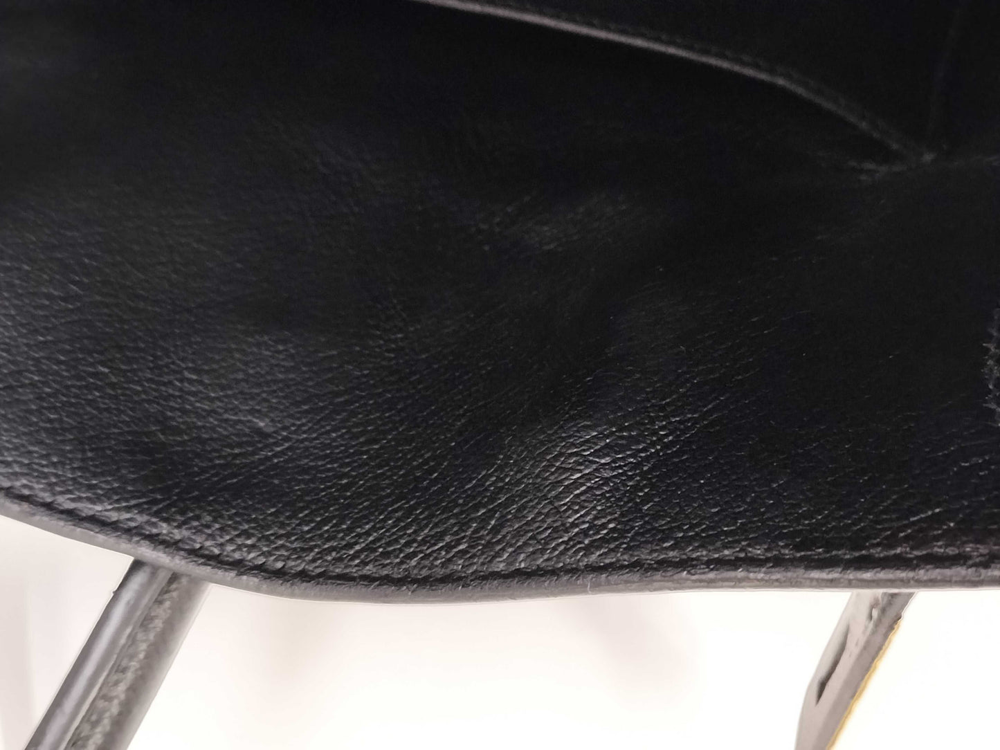 HERMES Birkin 40 Couchvel Black Handbag with 〇X Stamp