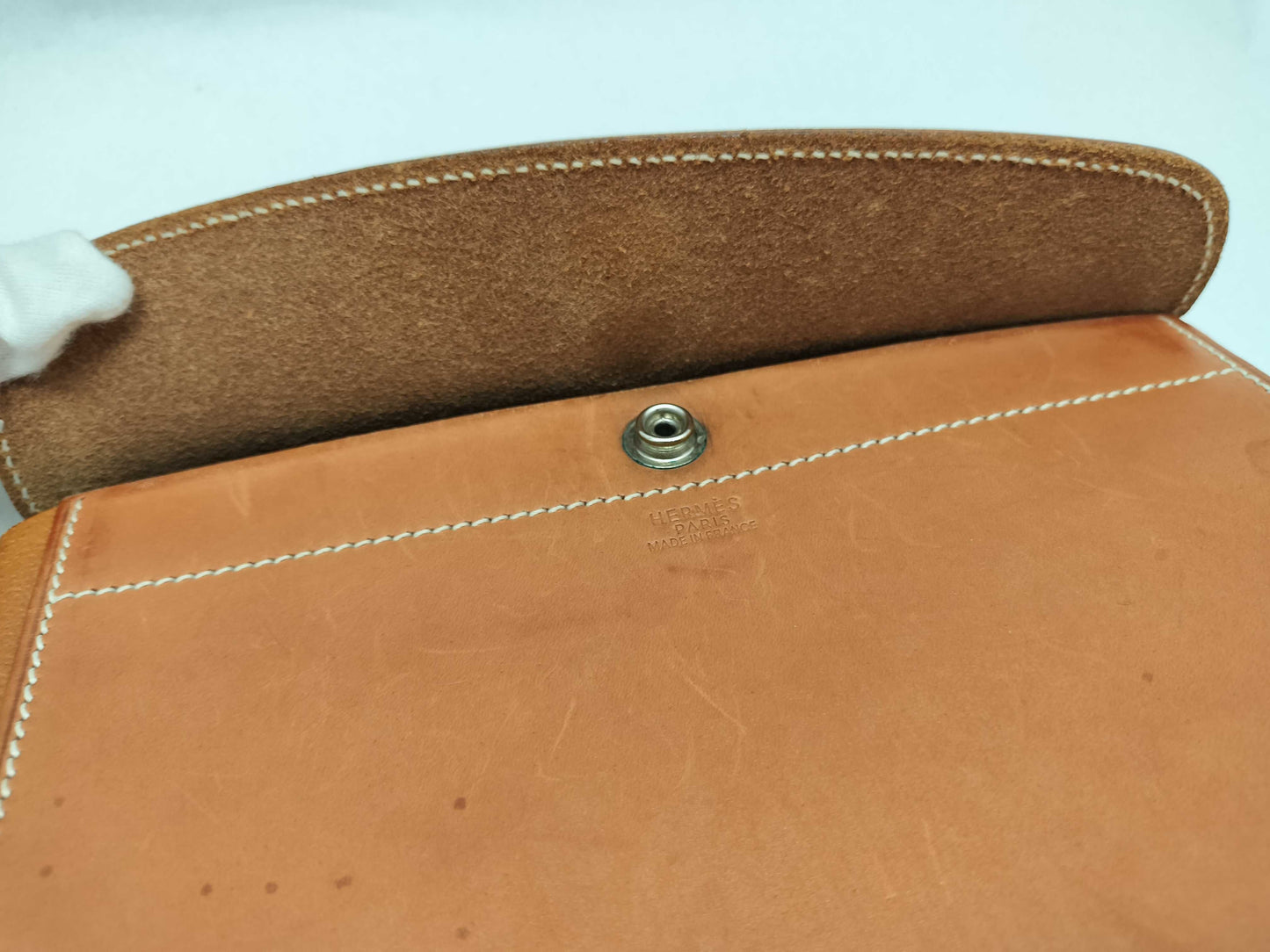 HERMES Scelba PM Brown E Shoulder Bag