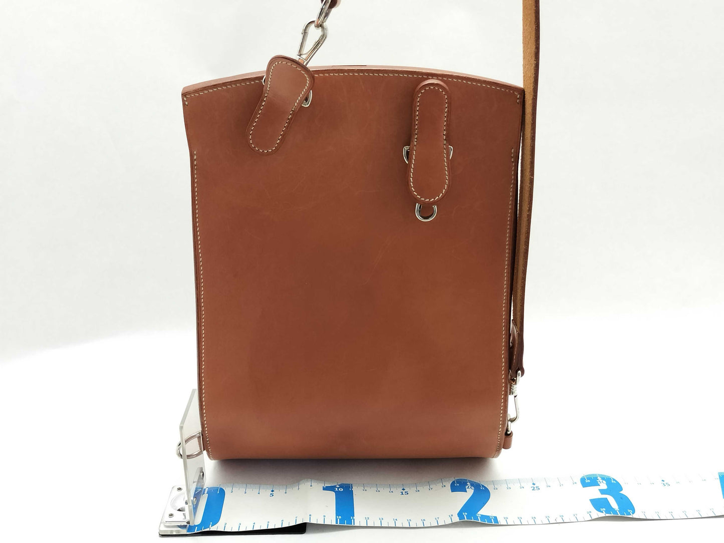 HERMES Scelba PM Brown E Shoulder Bag