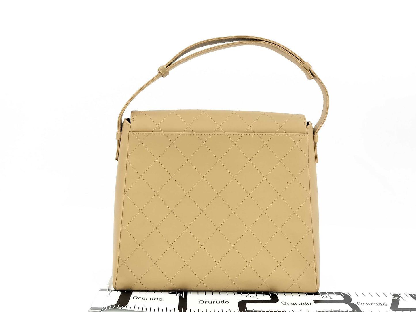 CHANEL Beige One-Shoulder Bag, No. 5