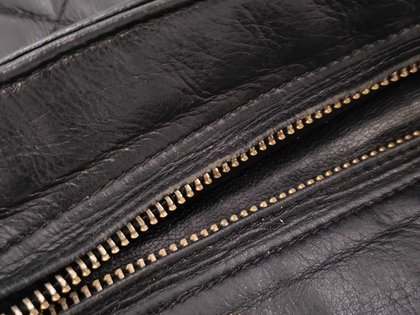 CHANEL Lambskin Tote Bag, Black, No. 1