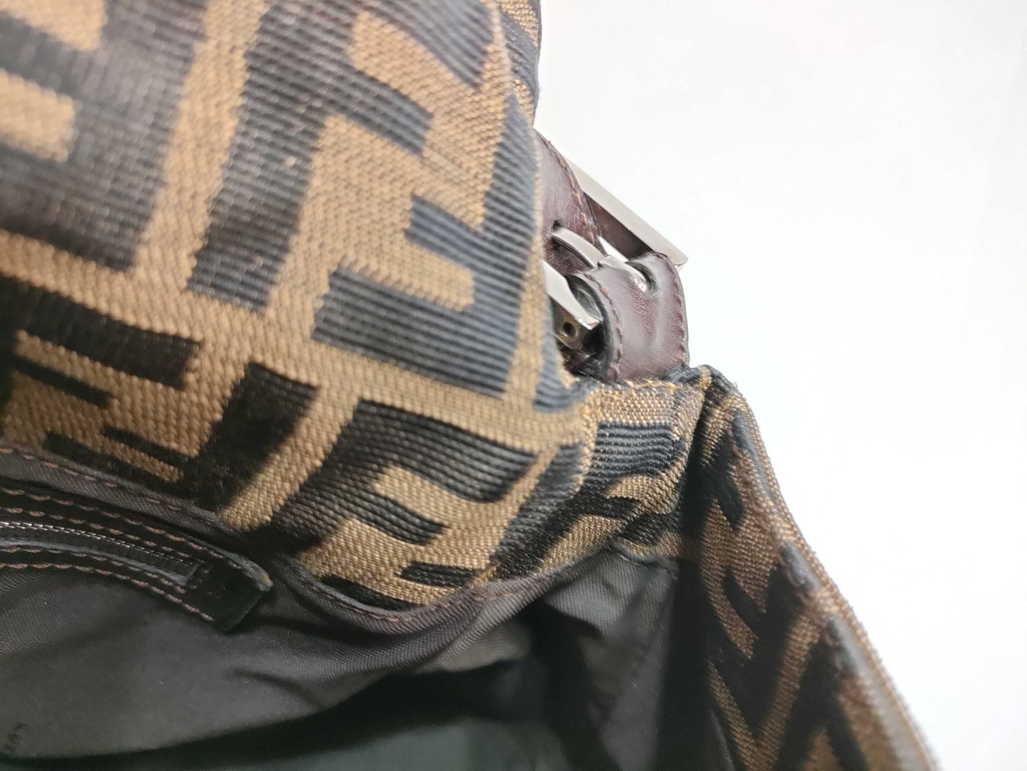 FENDI Zucca Mamma Handbag