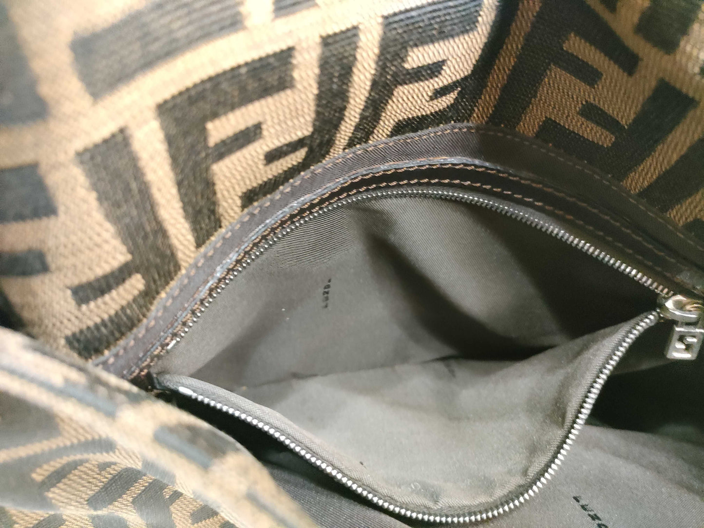 FENDI Zucca Mamma Handbag