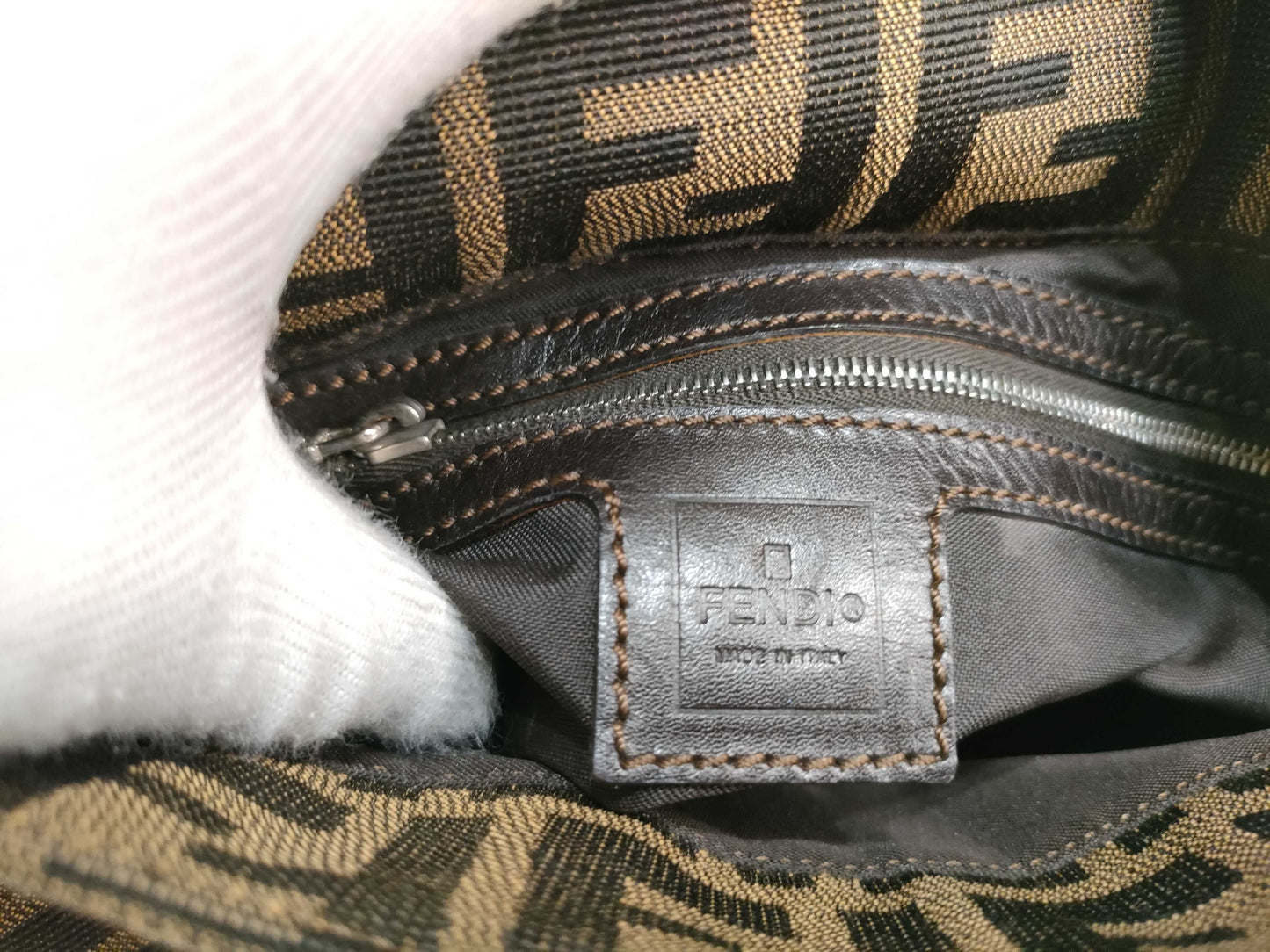FENDI Zucca Mamma Handbag