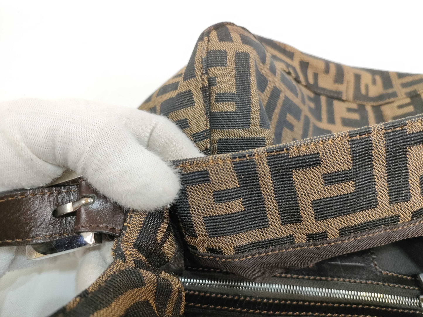 FENDI Zucca Mamma Handbag