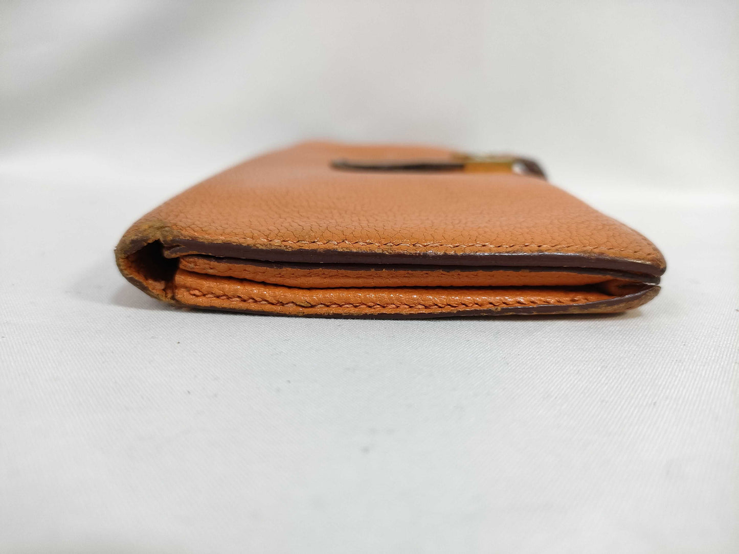 HERMES Bearn Hermes Bearn ?K engraved wallet