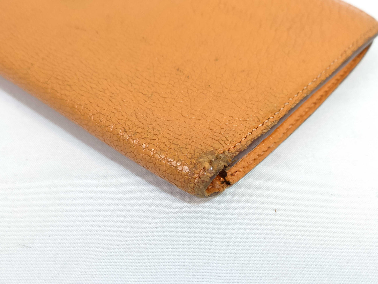 HERMES Bearn Hermes Bearn ?K engraved wallet
