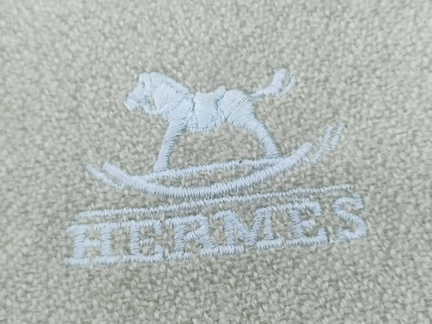 HERMES Hermes Stole Light Green Other Accessories