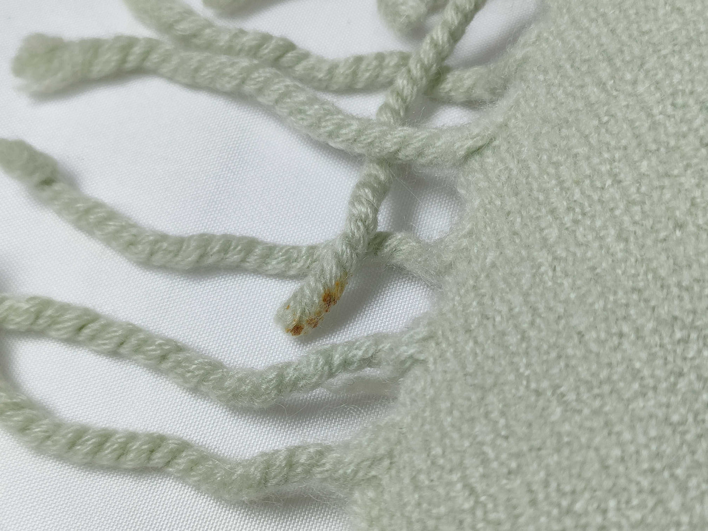 HERMES Hermes Stole Light Green Other Accessories