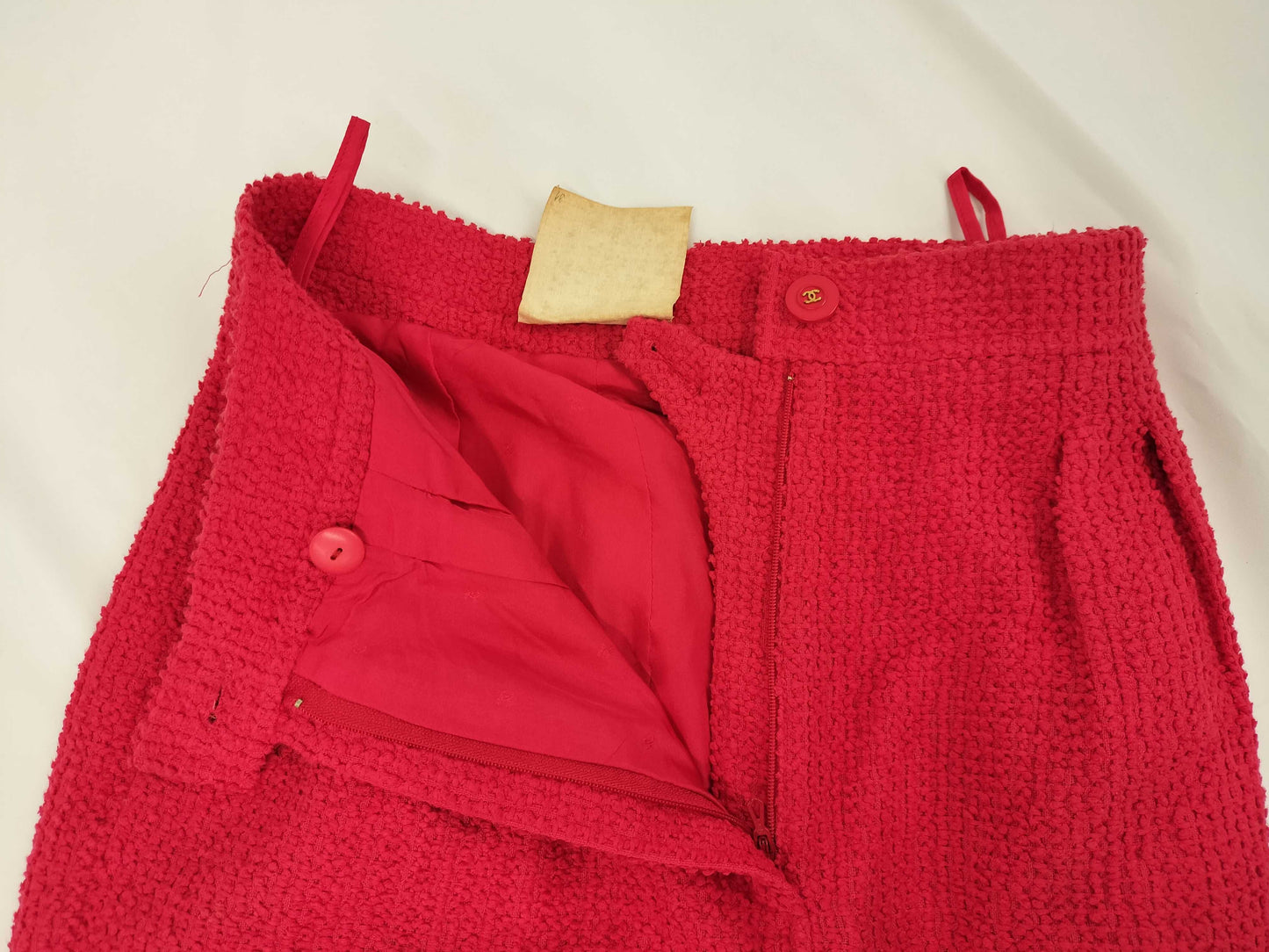 CHANEL 94P Set Size 38 Jacket and Pants Tweed Other Apparel