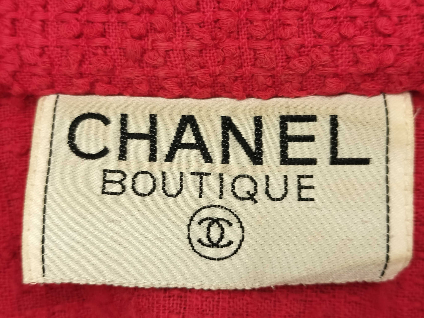 CHANEL 94P Set Size 38 Jacket and Pants Tweed Other Apparel