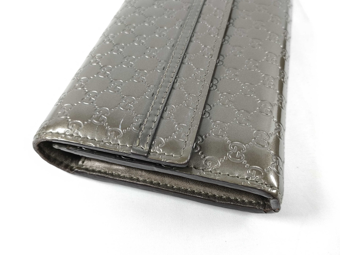 GUCCI Micro GG Long Wallet