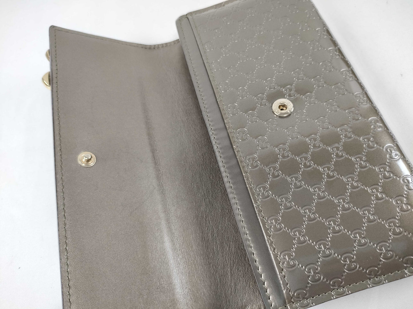 GUCCI Micro GG Long Wallet