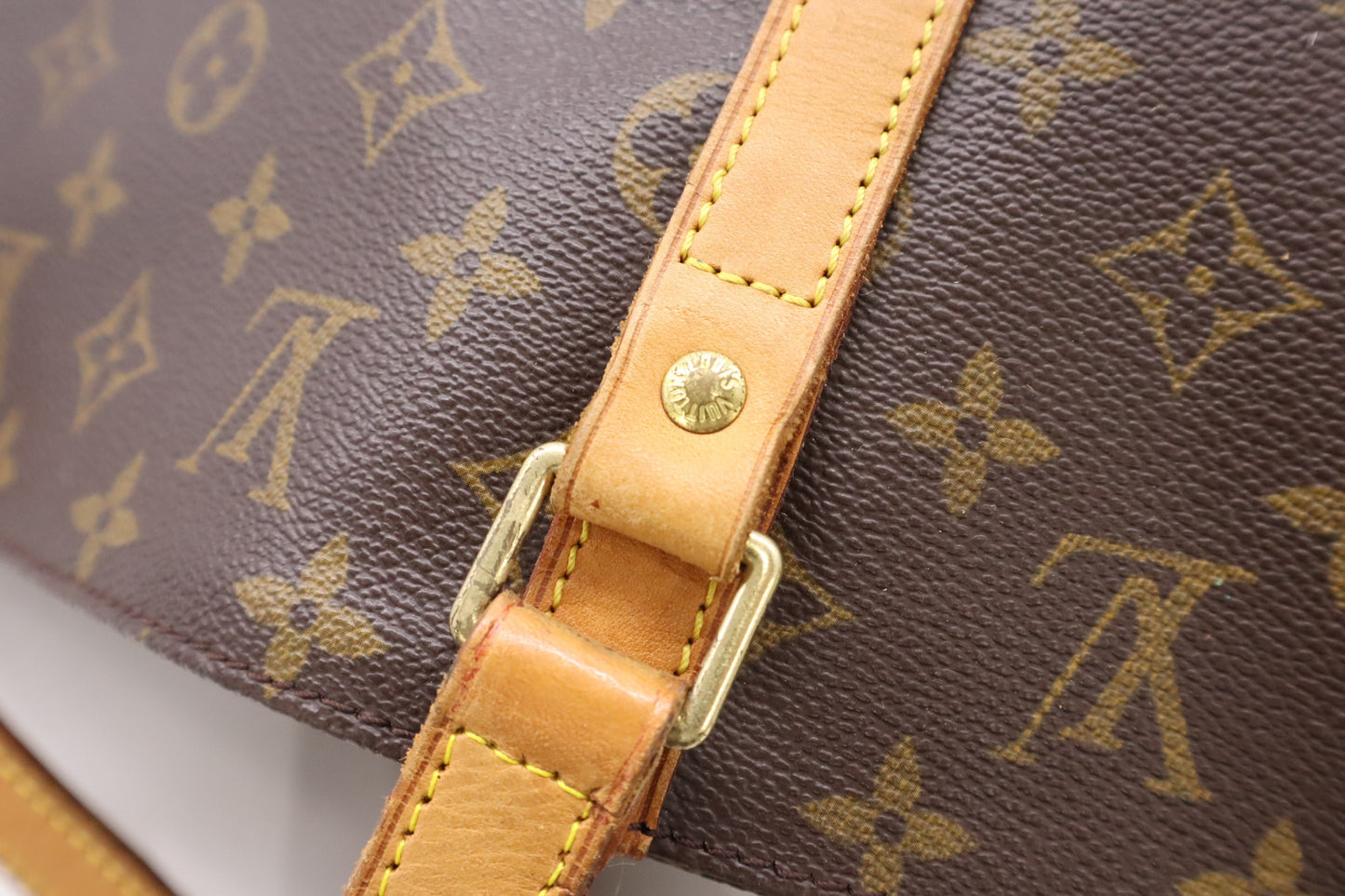 LOUIS VUITTON M51108 Monogram Sac Shopping Tote Bag