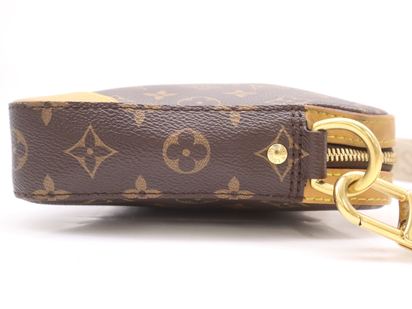 LOUIS VUITTON M45965 LV Squared Trio Messenger Bag, RFID Verified, No Serial Tag, Includes 2 Pouches, Shoulder Strap, and Dust Bag