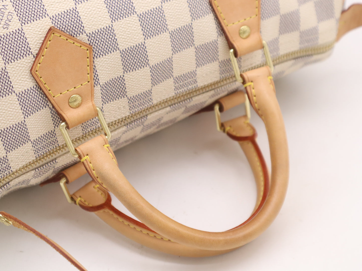 LOUIS VUITTON N41533 Azur Speedy 30 Handbag