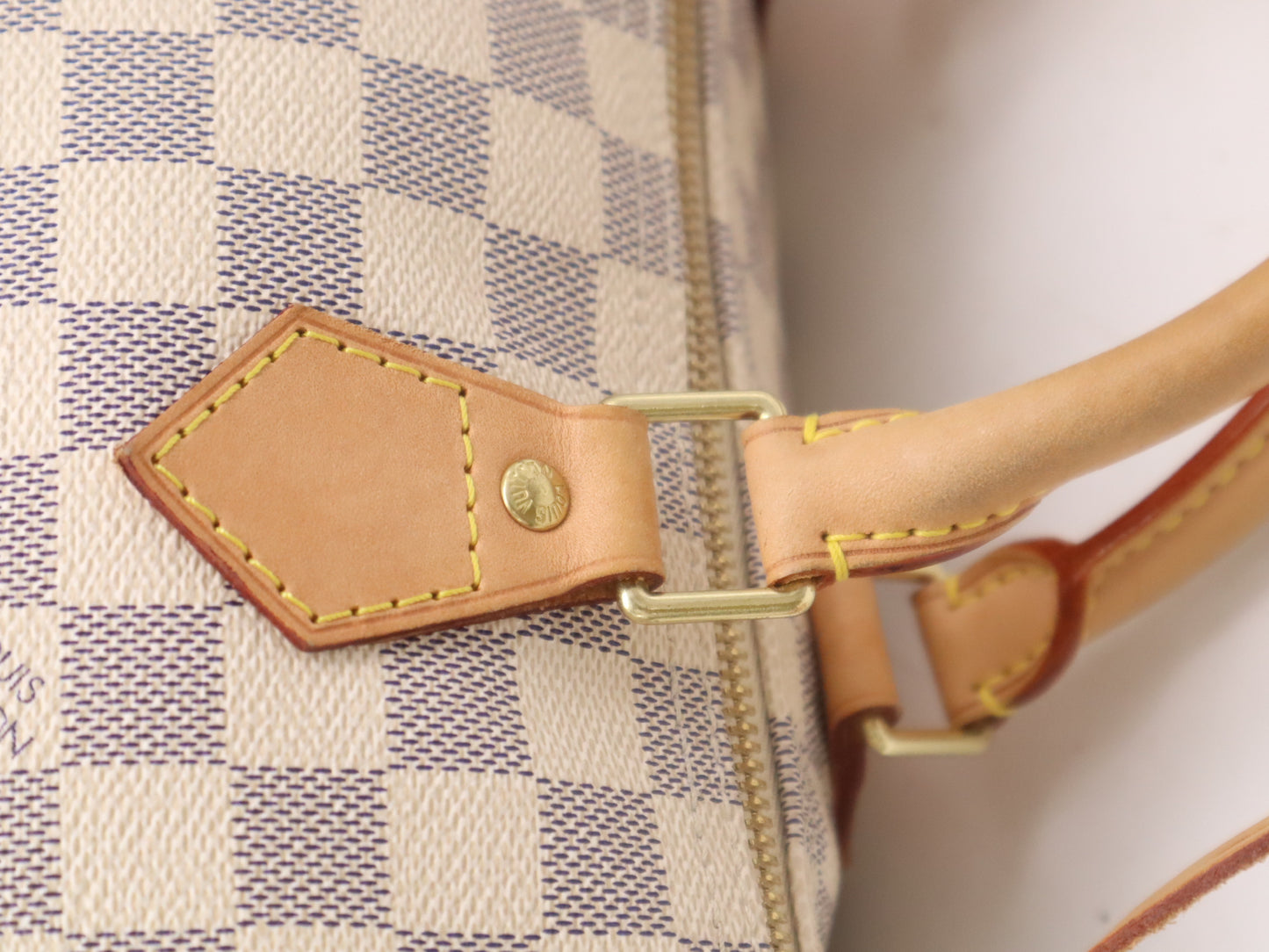 LOUIS VUITTON N41533 Azur Speedy 30 Handbag