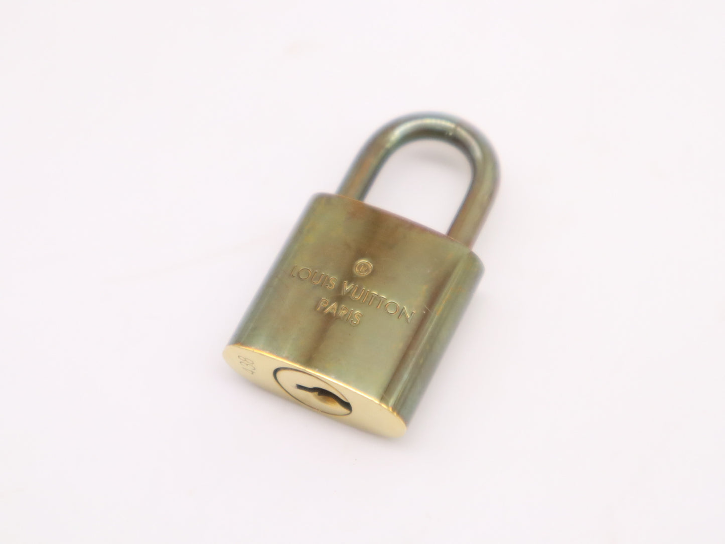 LOUIS VUITTON M95566 Monogram Montorgueil GM Handbag with Dust Bag, Padlock, and Two Keys