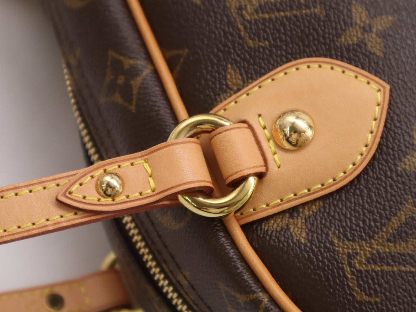 LOUIS VUITTON M95566 Monogram Montorgueil GM Handbag with Dust Bag, Padlock, and Two Keys