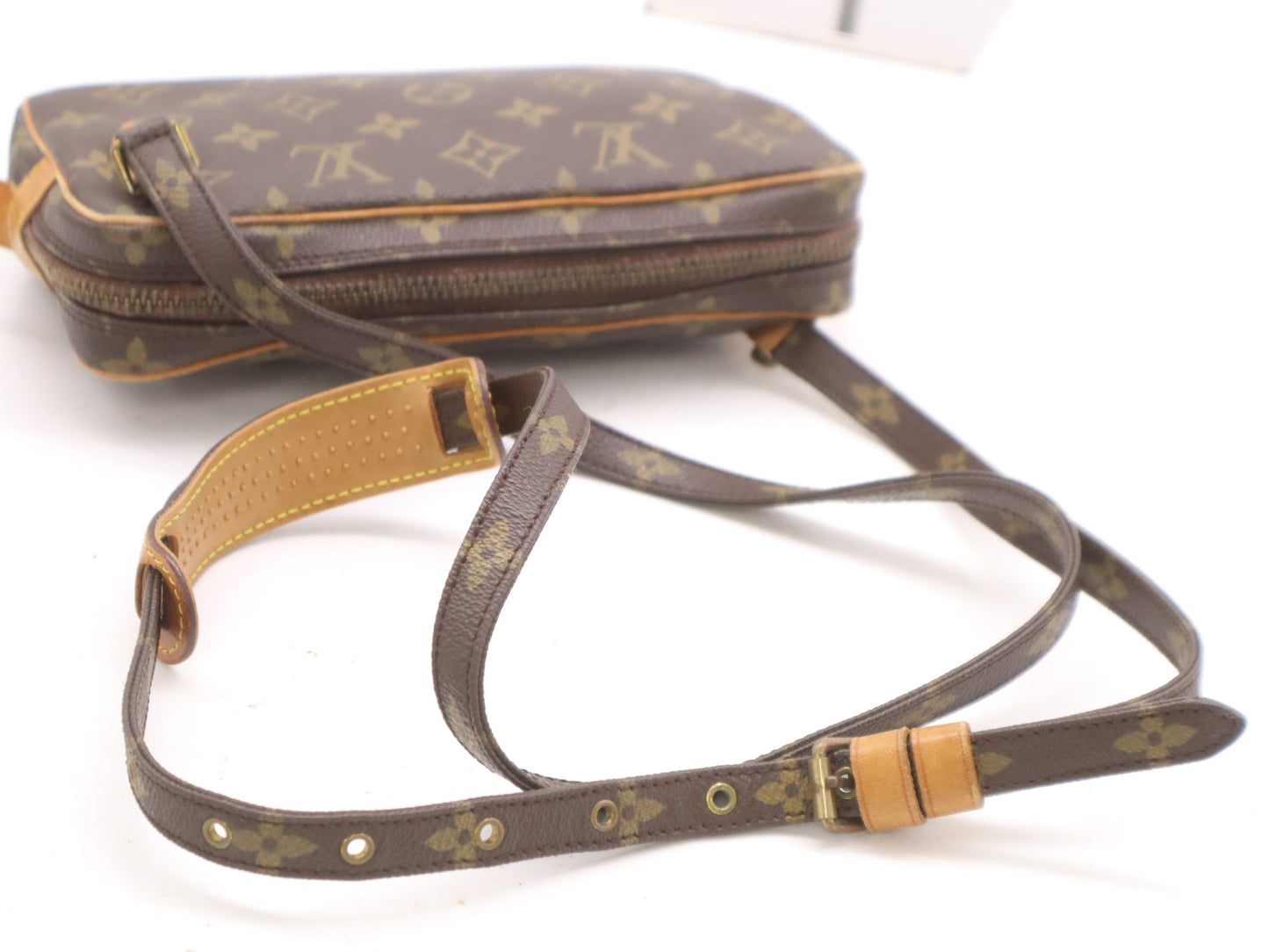 LOUIS VUITTON M51828 Monogram Pochette Marly Bandouliere Shoulder Bag