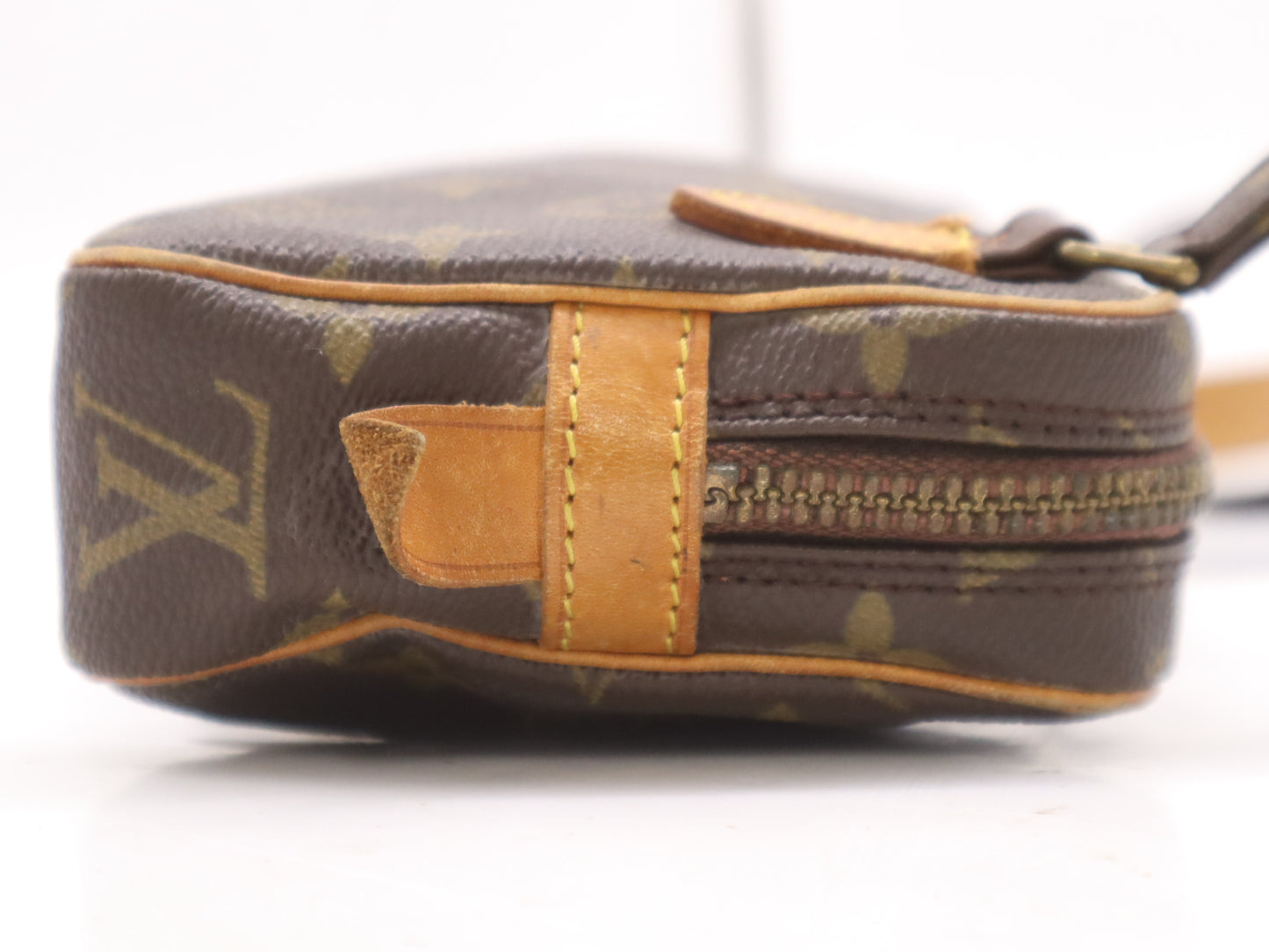 LOUIS VUITTON M51828 Monogram Pochette Marly Bandouliere Shoulder Bag