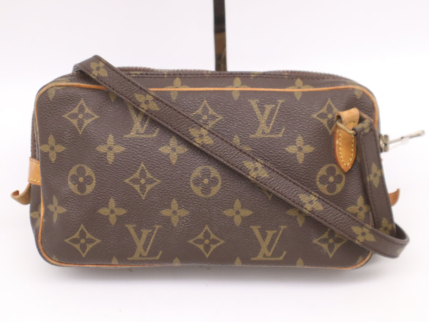 LOUIS VUITTON M51828 Monogram Pochette Marly Bandouliere Shoulder Bag