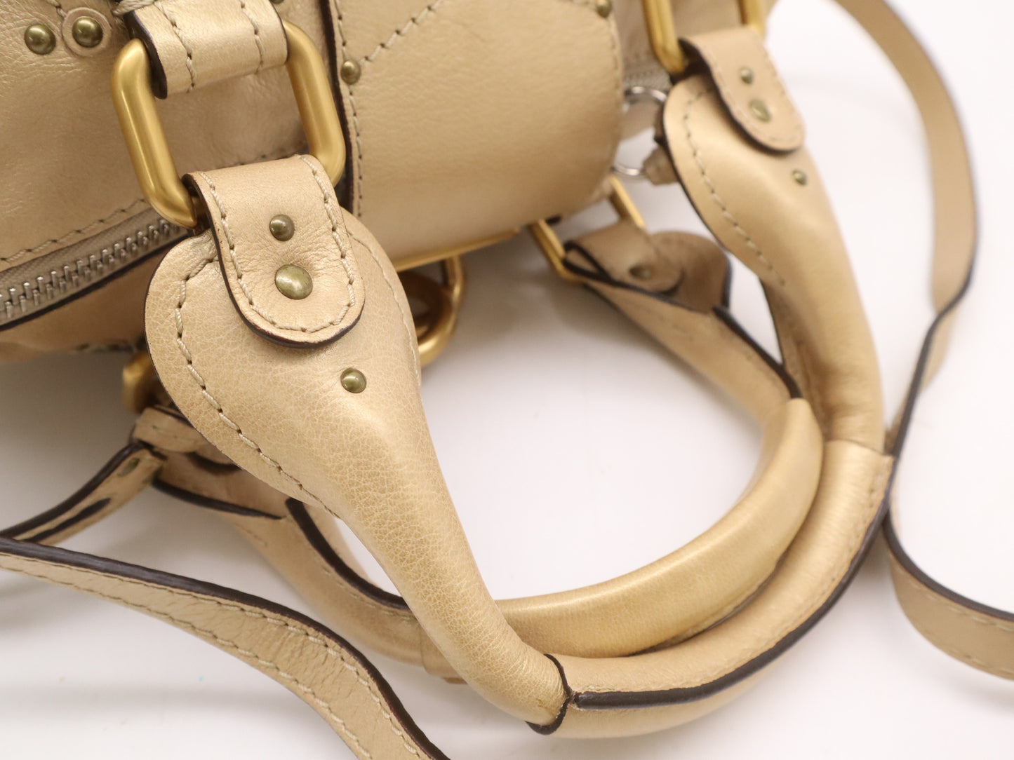 Chloe Paddington 2-way handbag with padlock and key