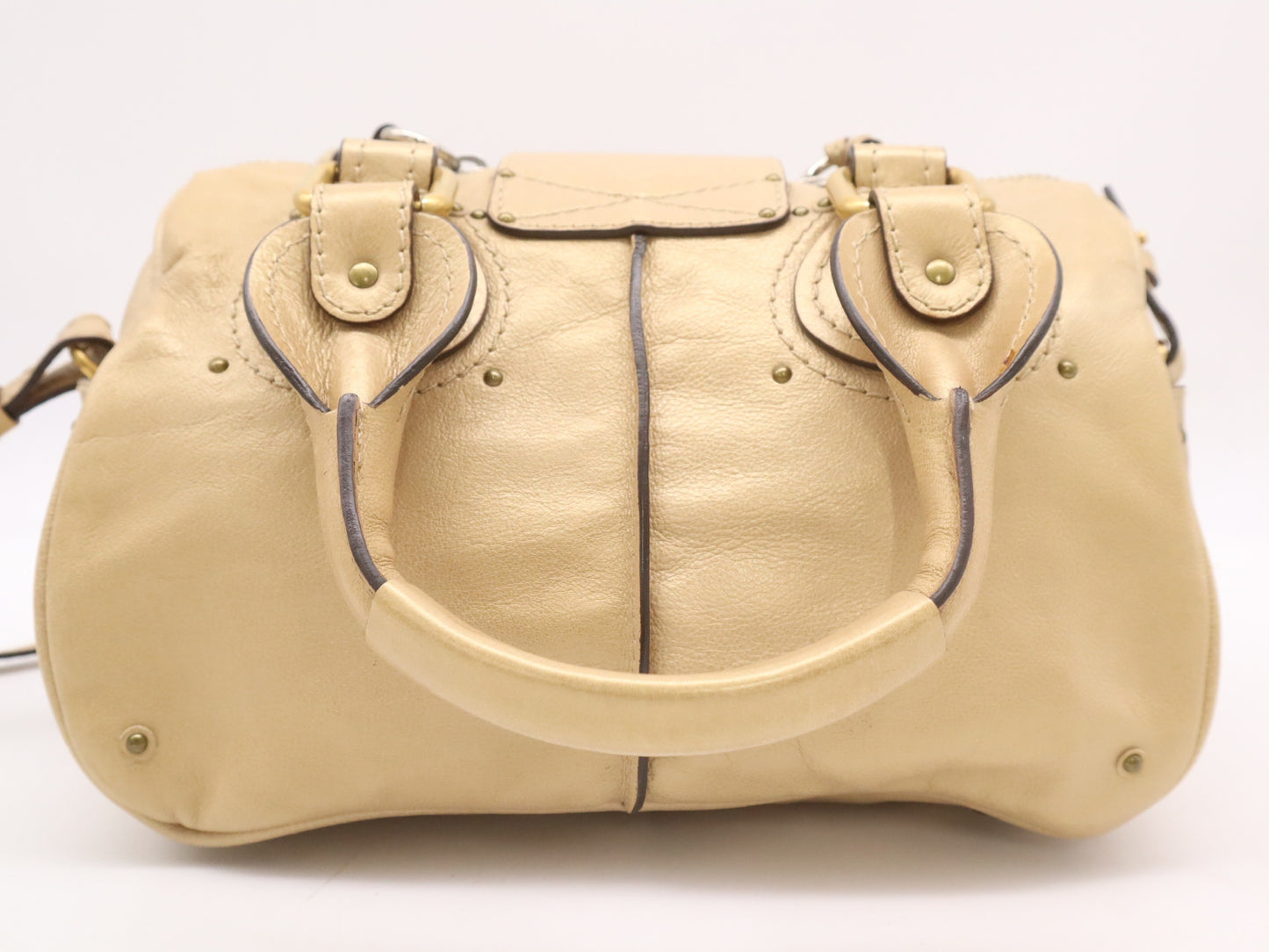 Chloe Paddington 2-way handbag with padlock and key