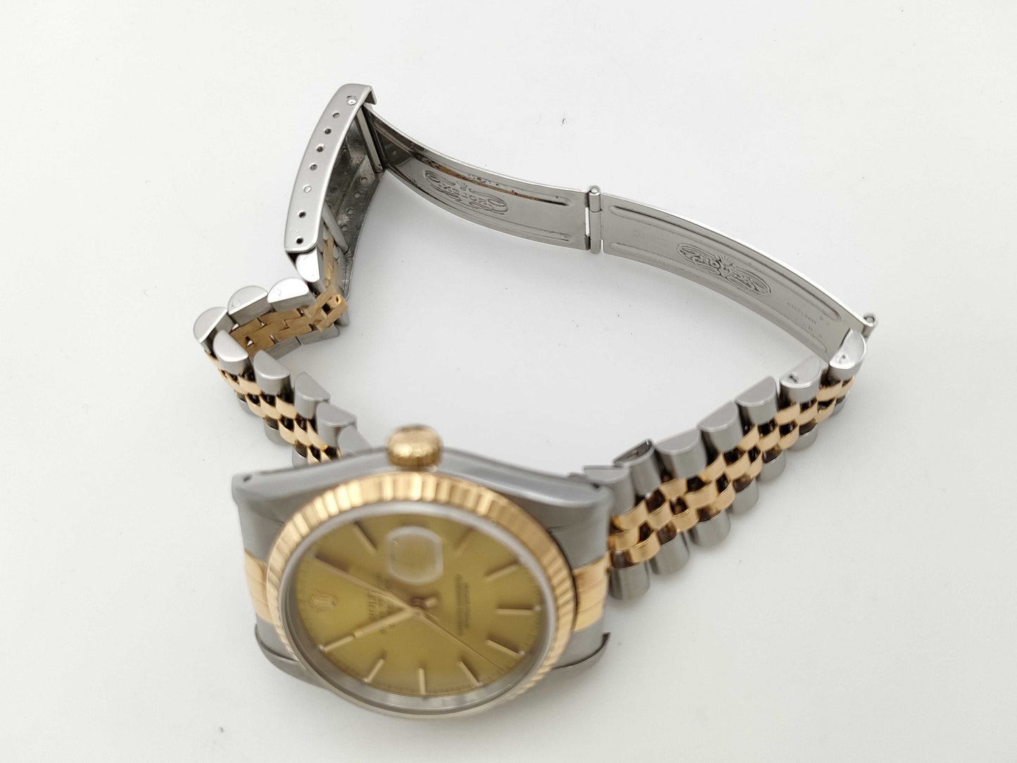 ROLEX Datejust 16233 X360902 Champagne Dial Men's Watch