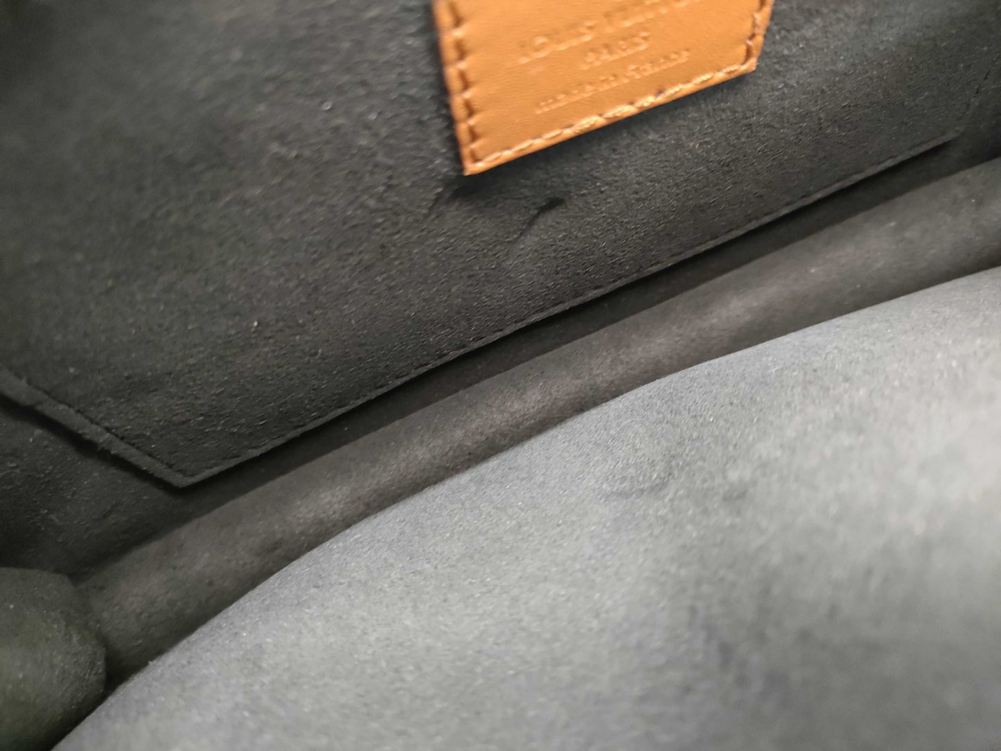 LOUIS VUITTON Dauphine MM Chain Shoulder Bag Monogram Reverse M45958 Brown Canvas with Gold Hardware FL0211 Shoulder Bag