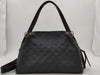 LOUIS VUITTON Pontu PM Tote Bag, Navy Blue with Gold Hardware, Monogram Empreinte, M43721 DU0199