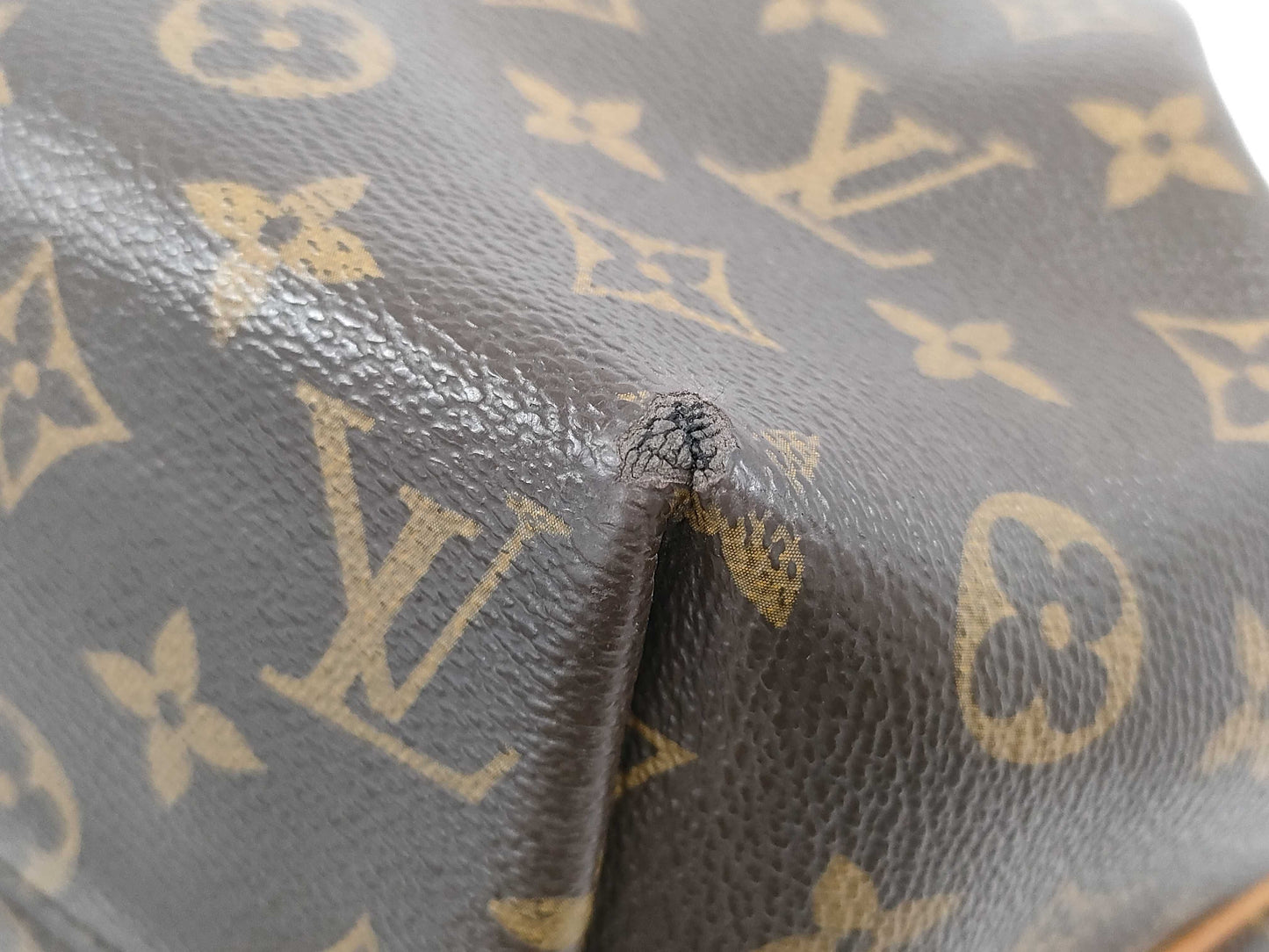 LOUIS VUITTON Turen PM 2-way bag, brown with gold hardware, Monogram canvas, M48813 MB0145, shoulder bag, handbag