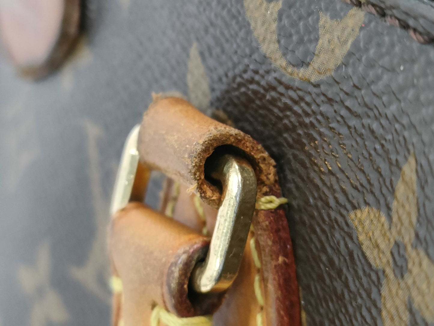 LOUIS VUITTON Turen PM 2-way bag, brown with gold hardware, Monogram canvas, M48813 MB0145, shoulder bag, handbag