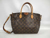 LOUIS VUITTON Turen PM 2-way bag, brown with gold hardware, Monogram canvas, M48813 MB0145, shoulder bag, handbag